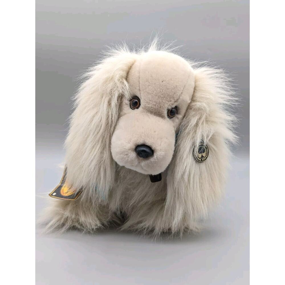 IKC Special Effects Cocker Spaniel 24K Polar Puff Plush Registered Tags 1985